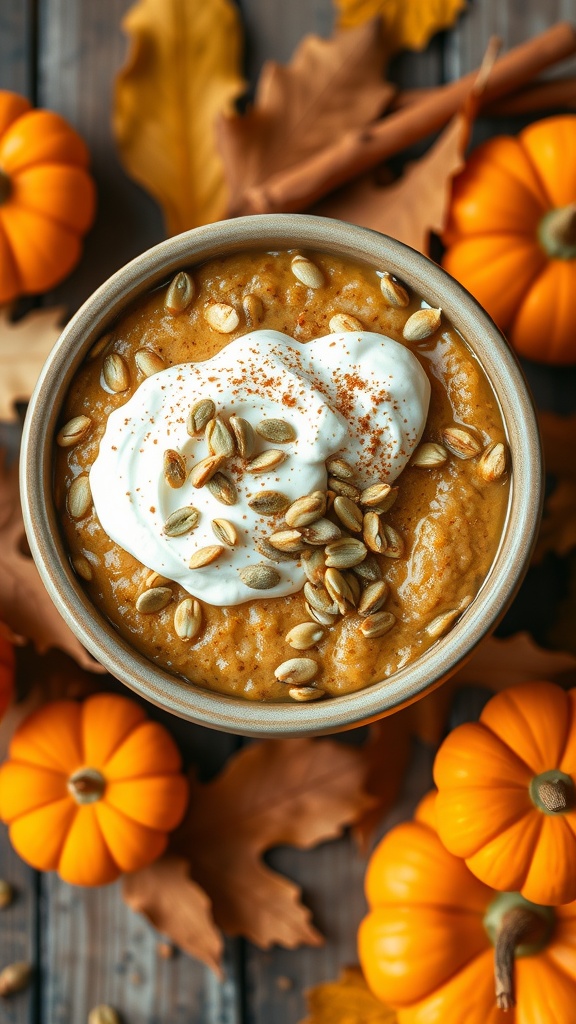 pumpkin spice overnight oats