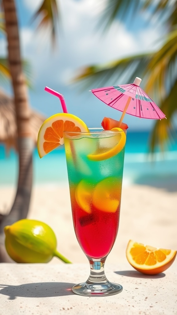 rum punch drink recipe