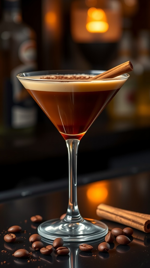 spiced espresso martini