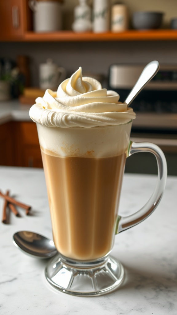 vanilla dalgona coffee