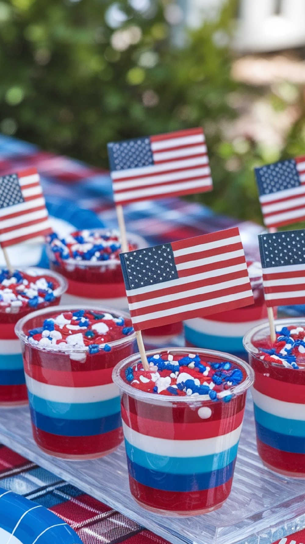 patriotic jello shots