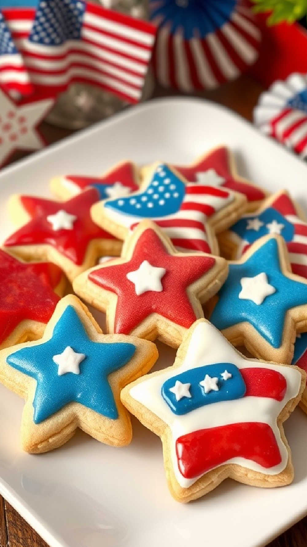 Fourth of July Sugar Cookies