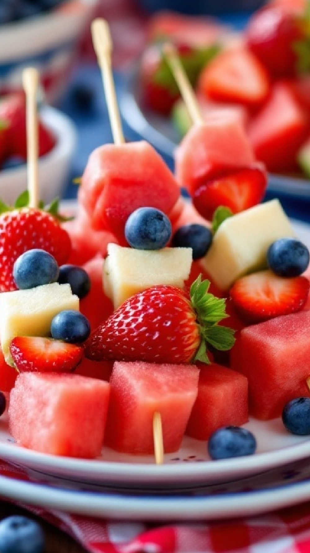 fruit skewers