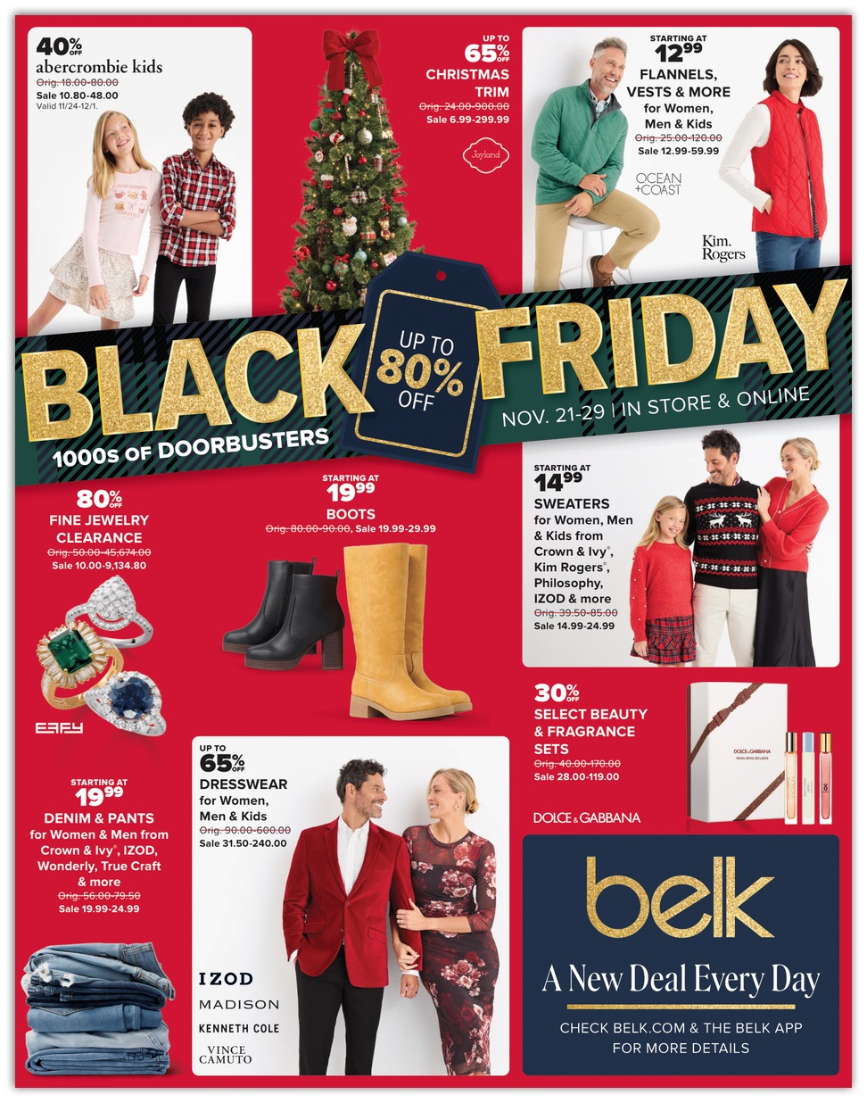 Belk Black Friday Ad 2025