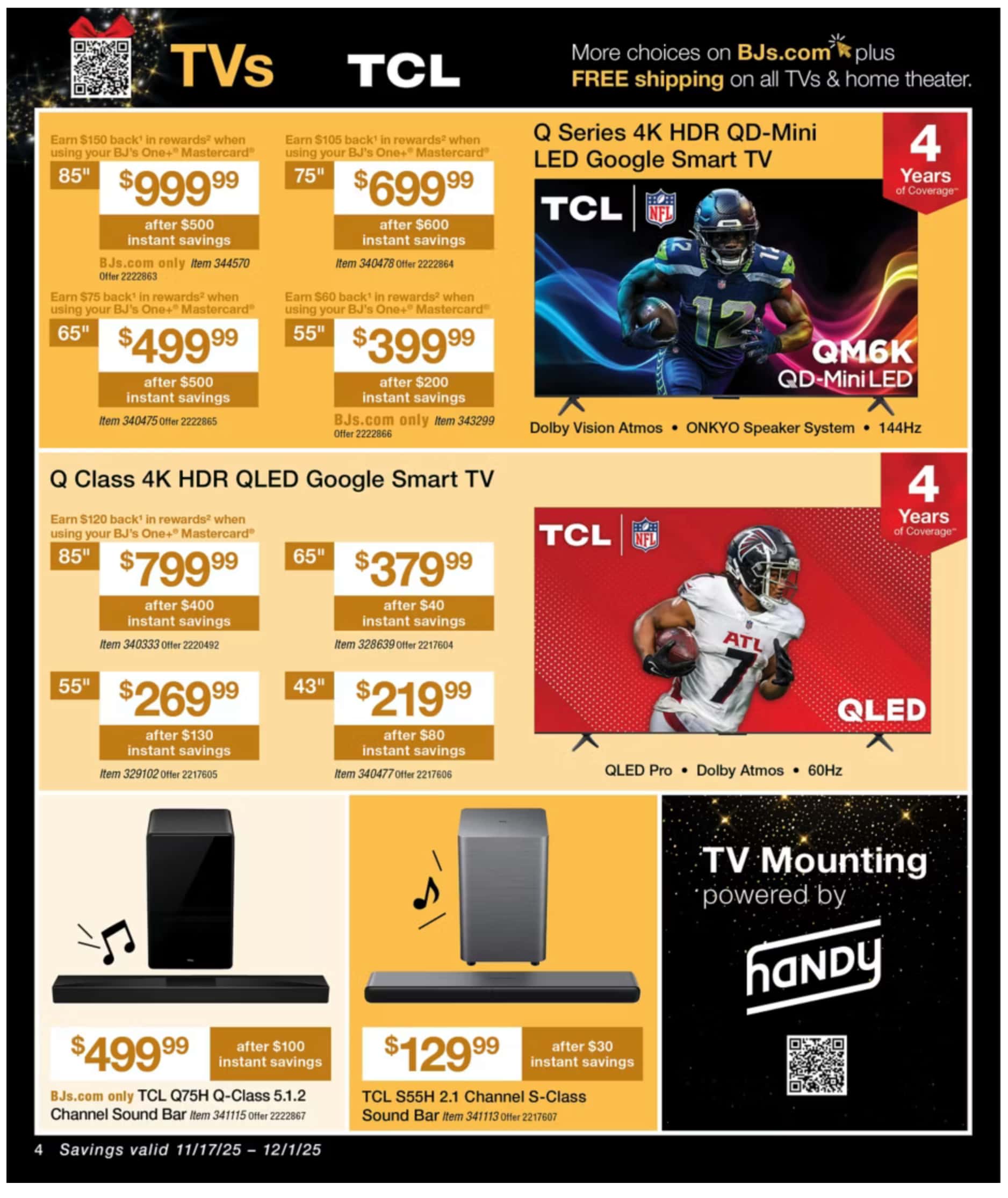 BJ's Black Friday Ad 2025