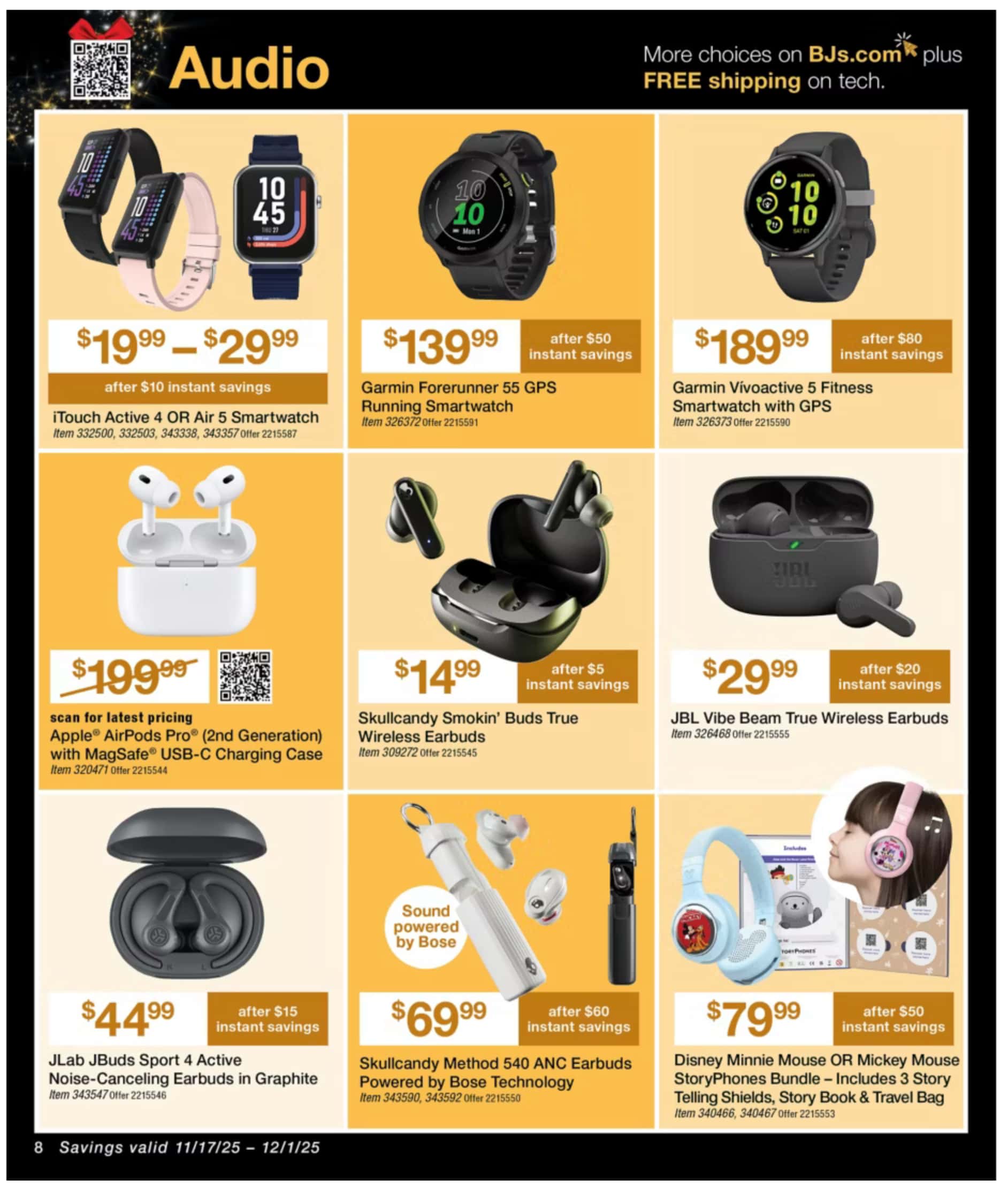 BJ's Black Friday Ad 2025