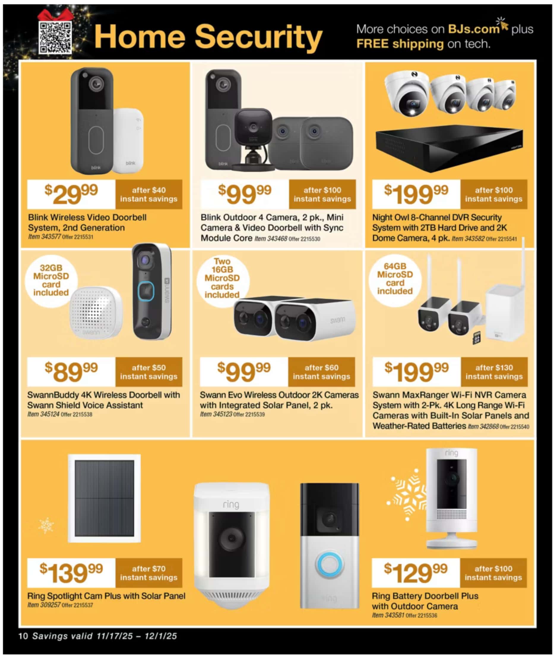 BJ's Black Friday Ad 2025