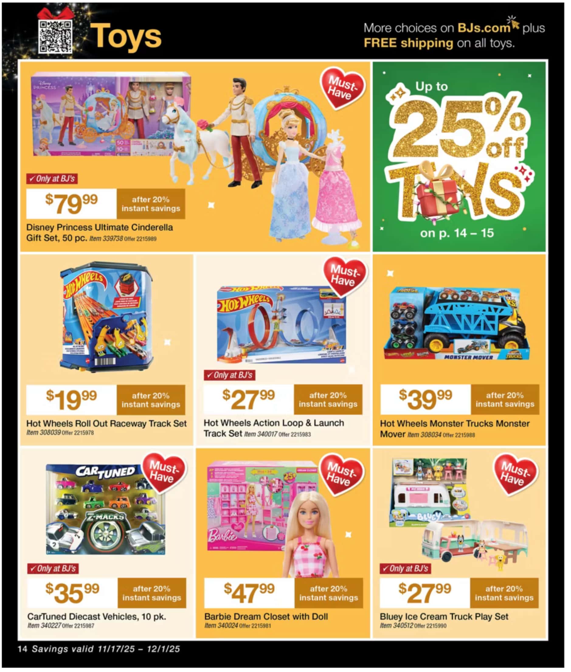 BJ's Black Friday Ad 2025