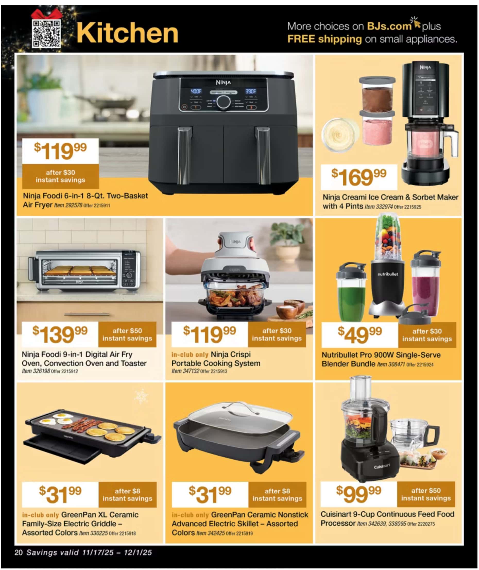 BJ's Black Friday Ad 2025