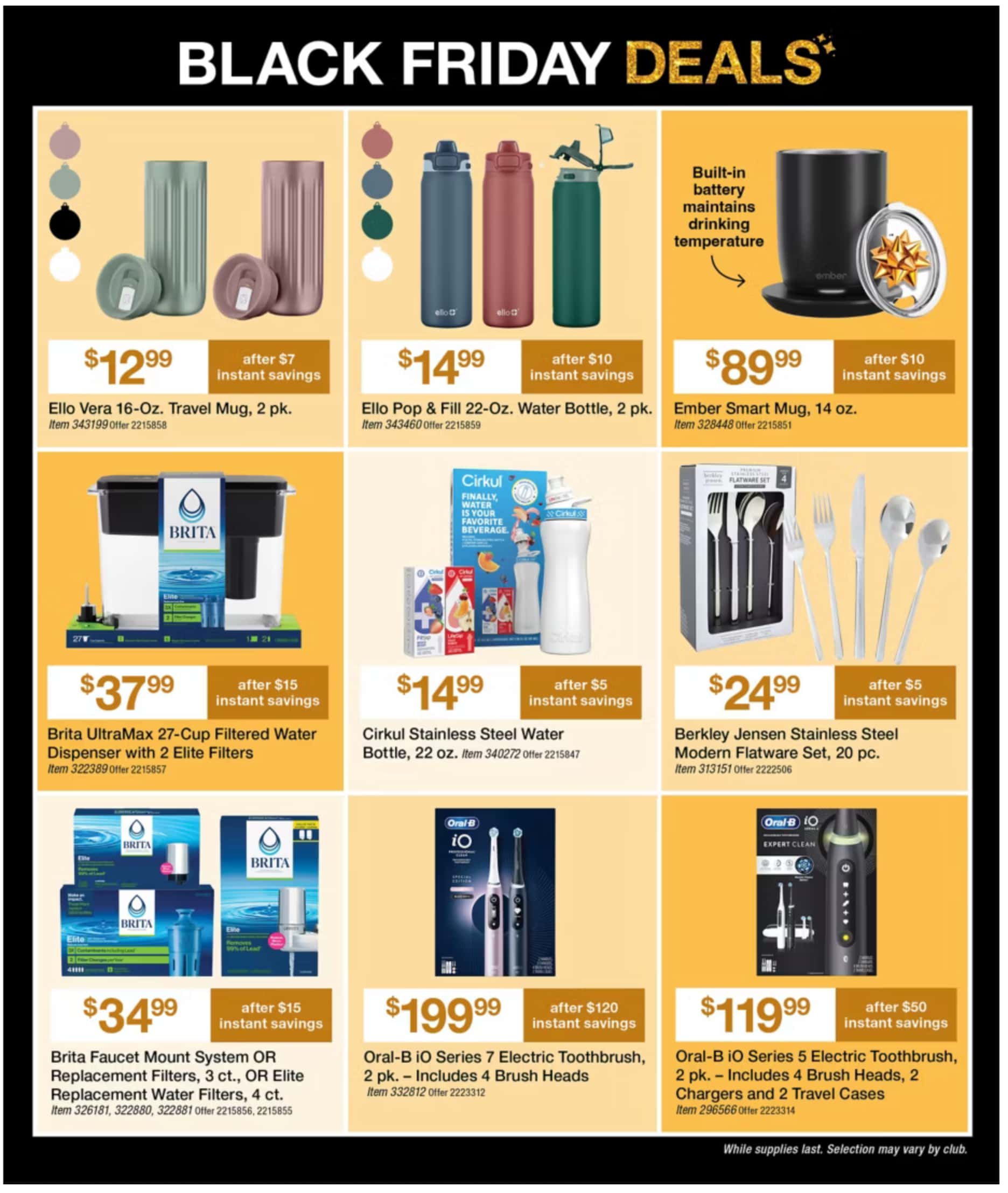 BJ's Black Friday Ad 2025