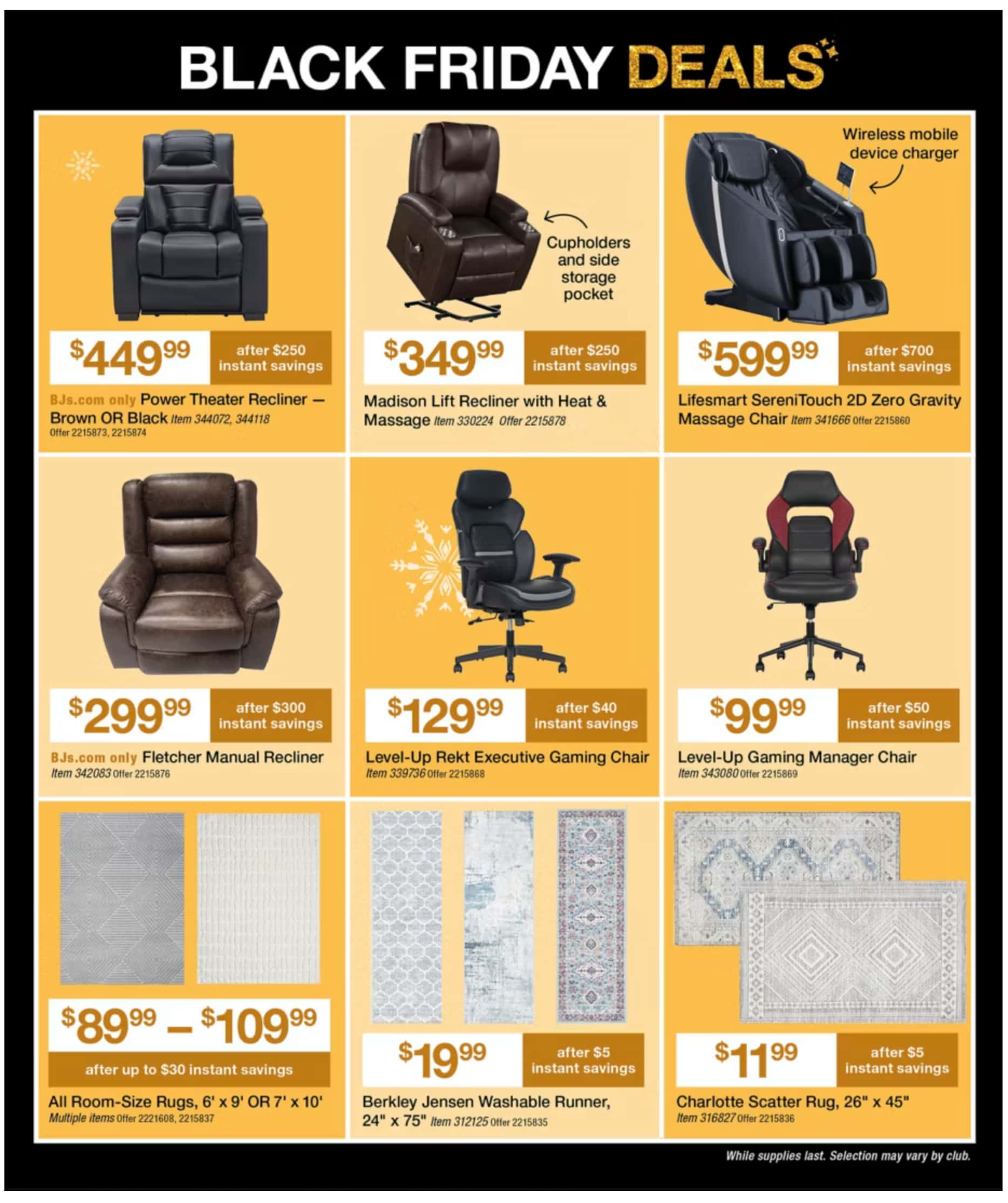 BJ's Black Friday Ad 2025