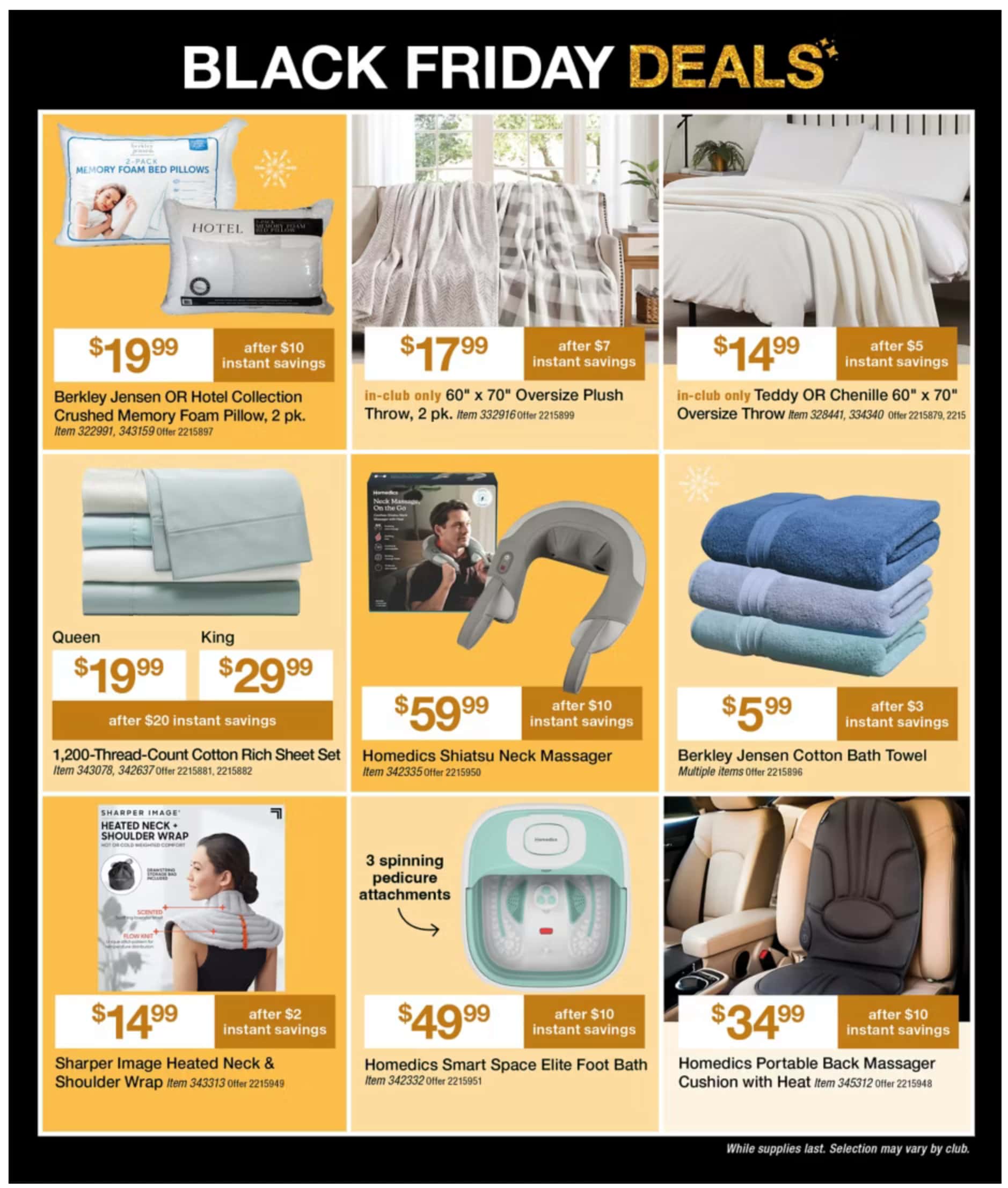 BJ's Black Friday Ad 2025
