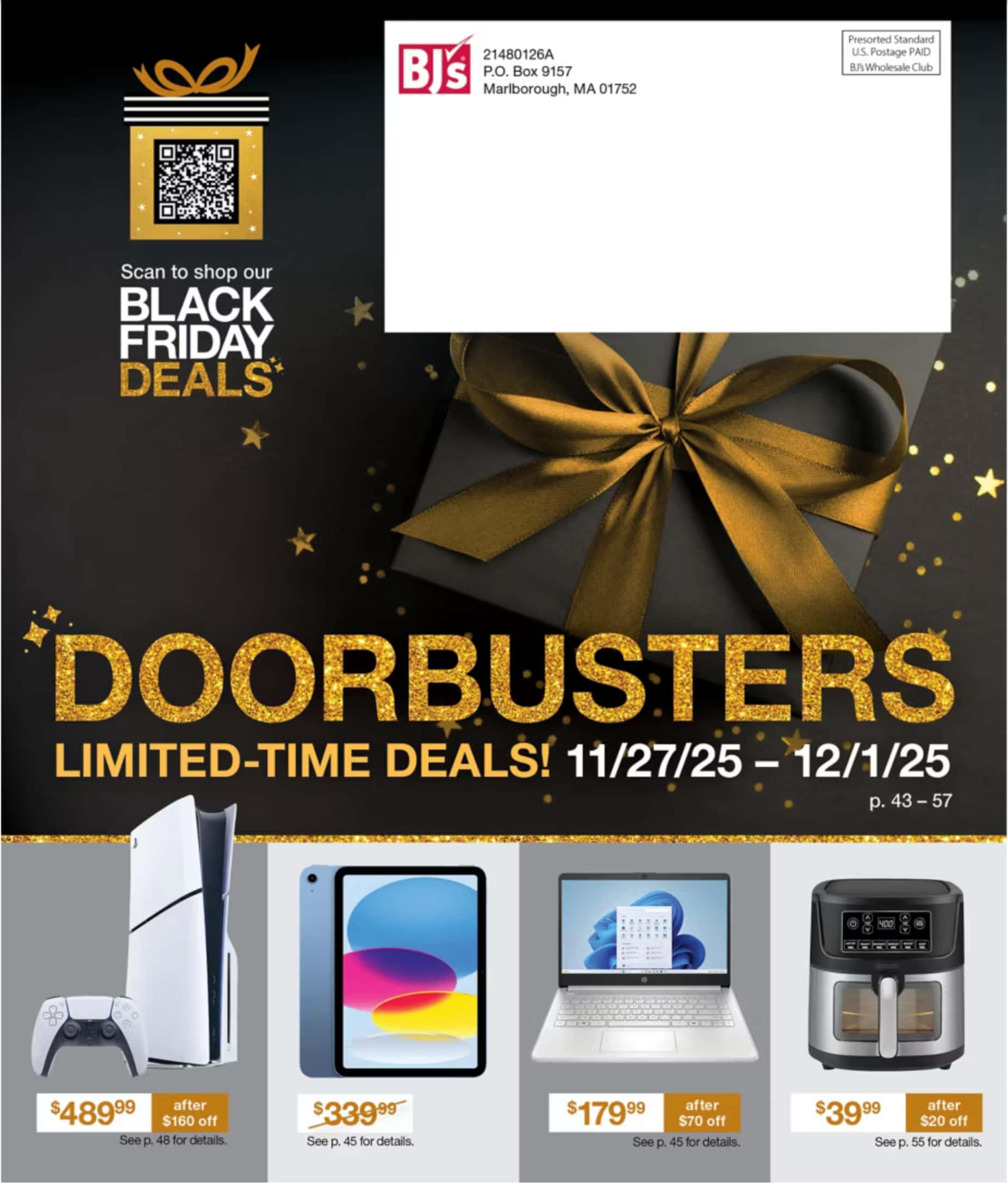 BJ's Black Friday Ad 2025