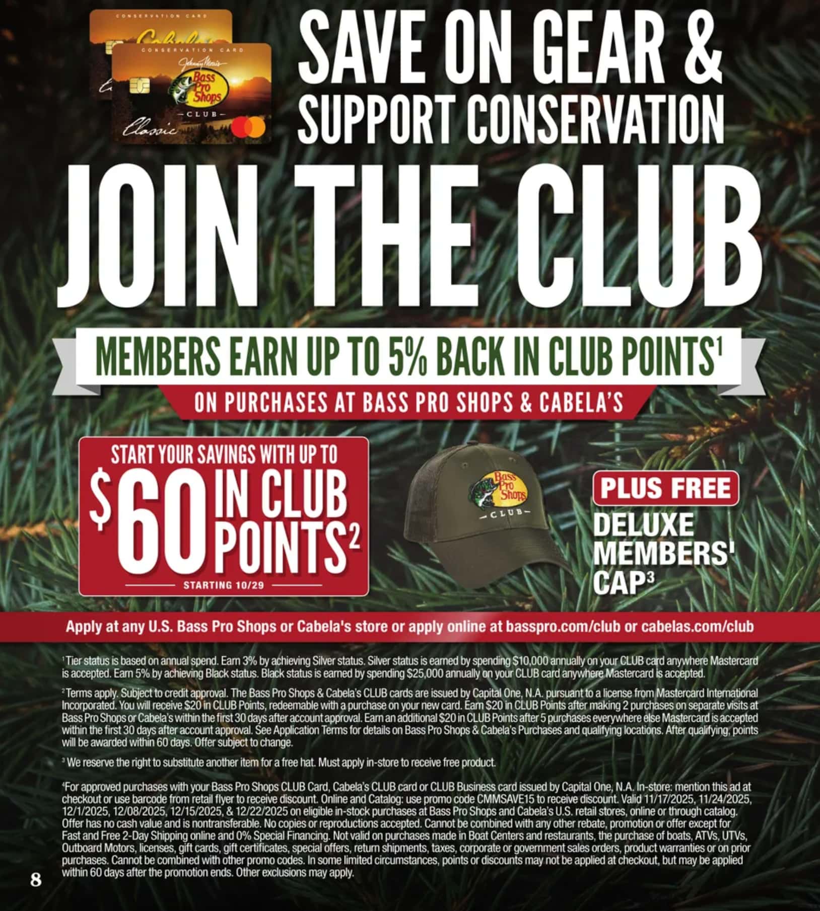 Cabelas and Bass Pro Christmas Catalog 2025