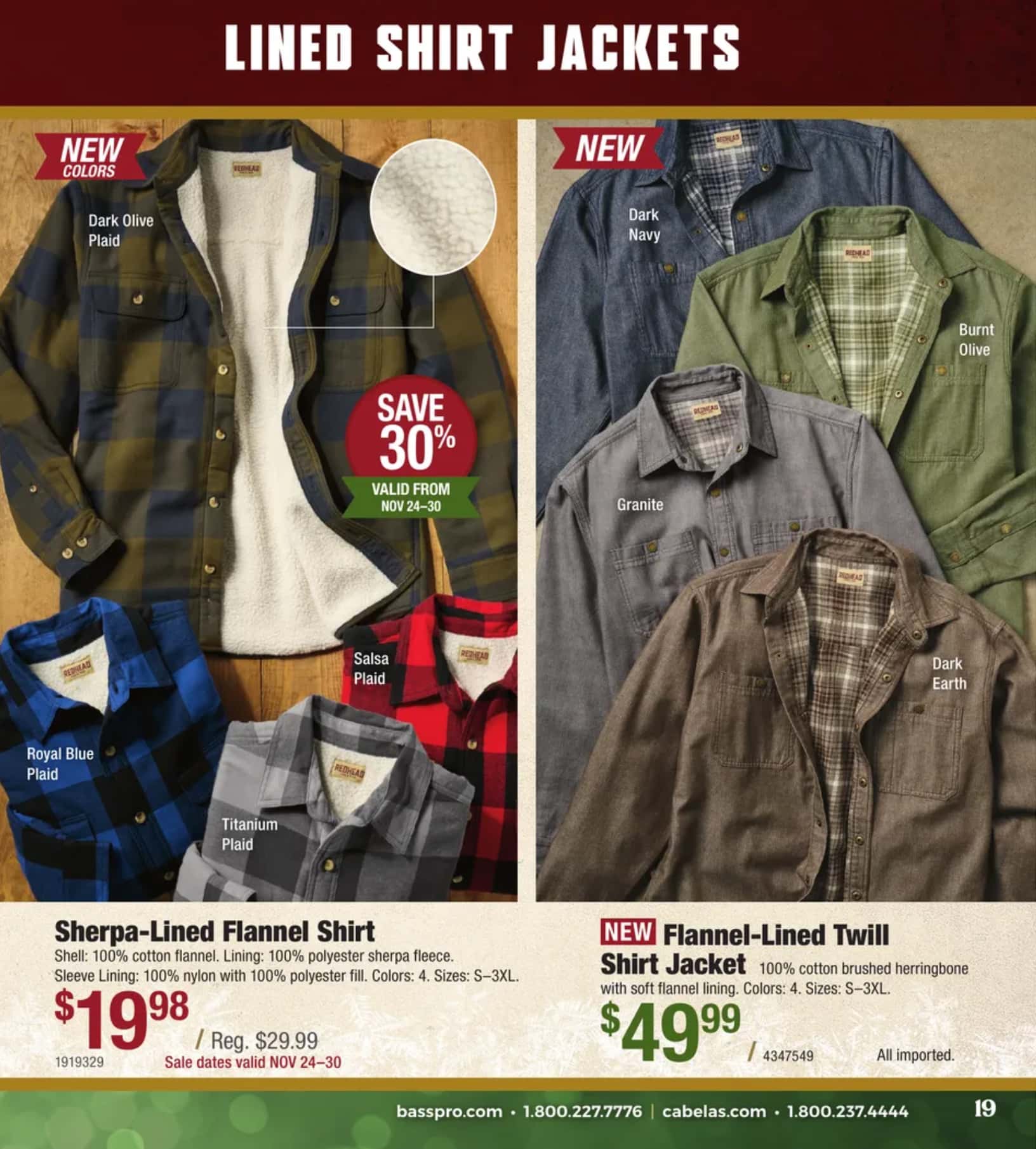 Cabelas and Bass Pro Christmas Catalog 2025