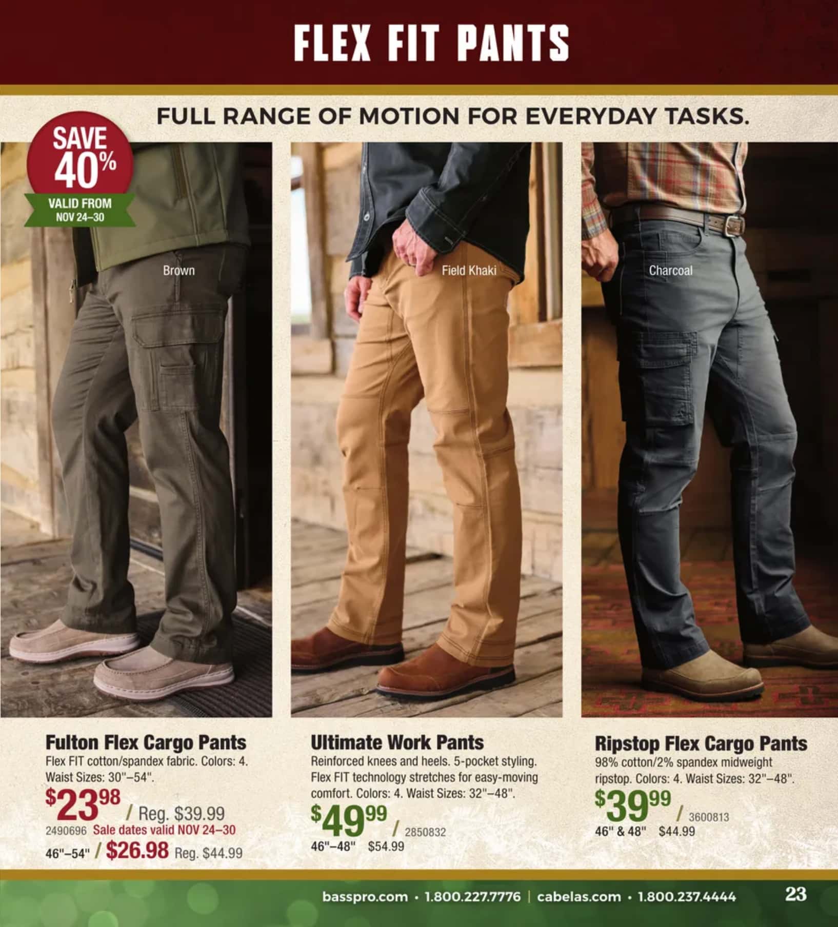 Cabelas and Bass Pro Christmas Catalog 2025
