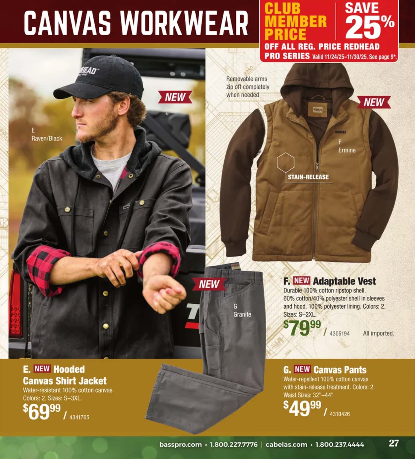 Cabelas and Bass Pro Christmas Catalog 2025