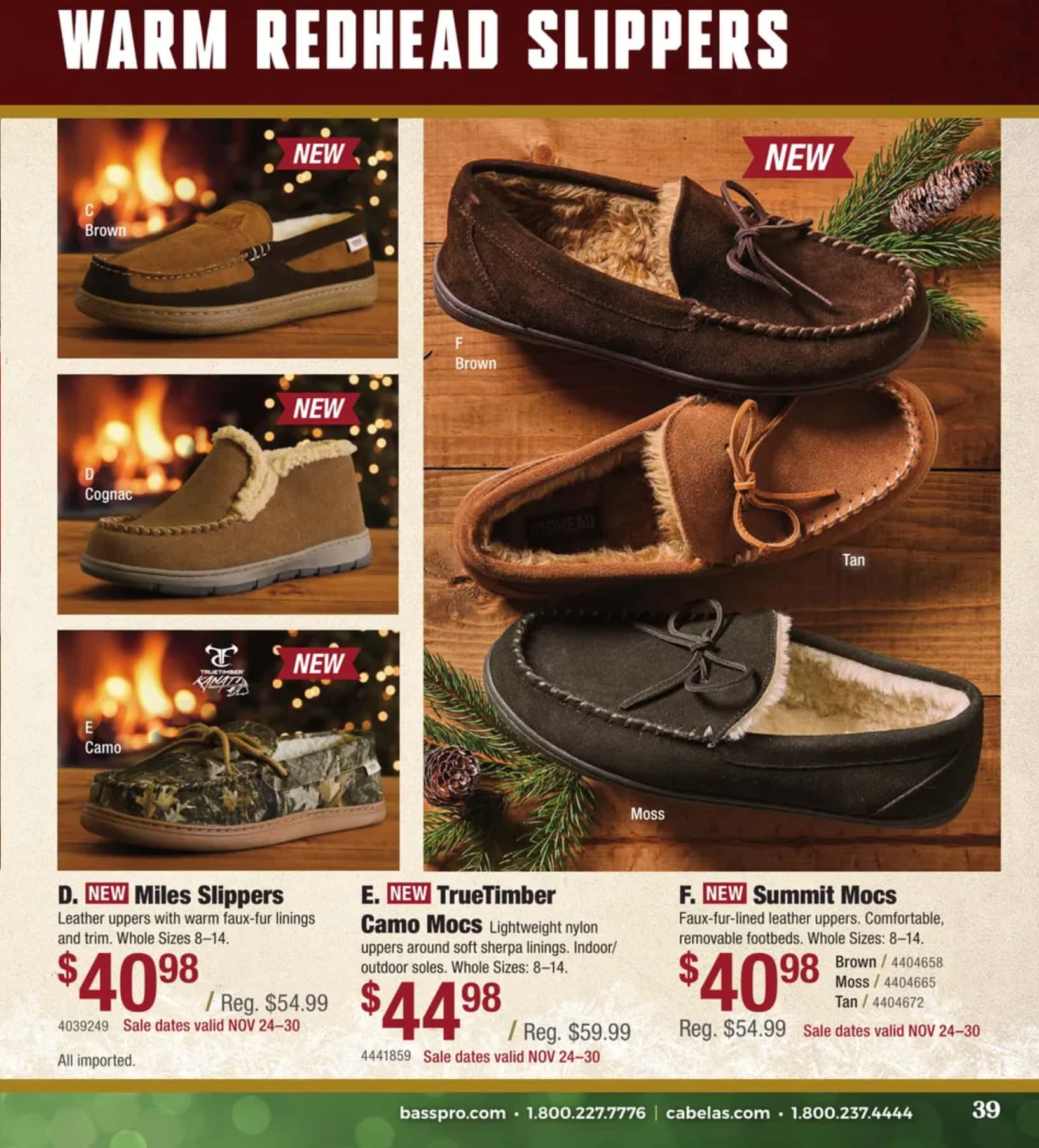 Cabelas and Bass Pro Christmas Catalog 2025