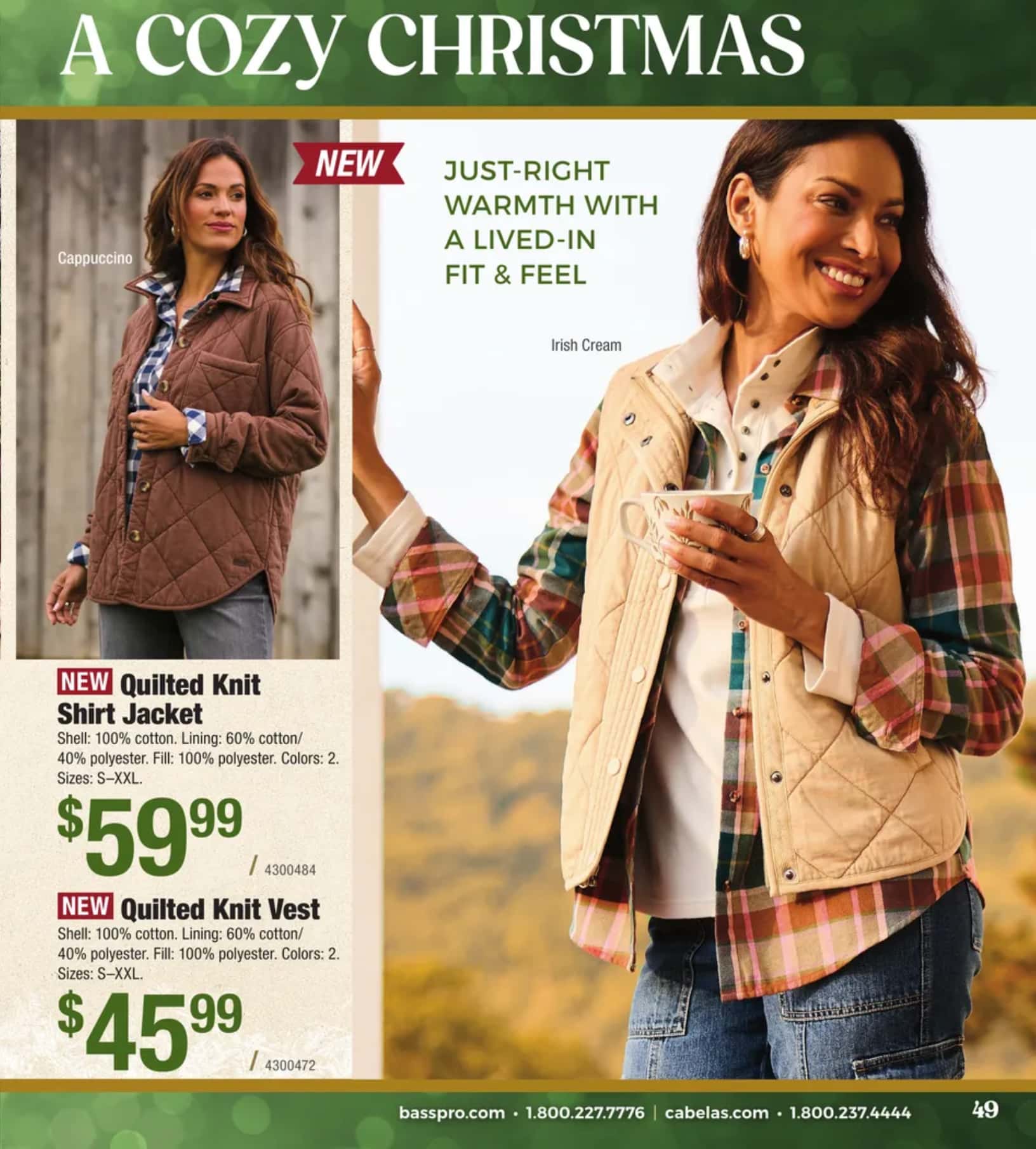 Cabelas and Bass Pro Christmas Catalog 2025
