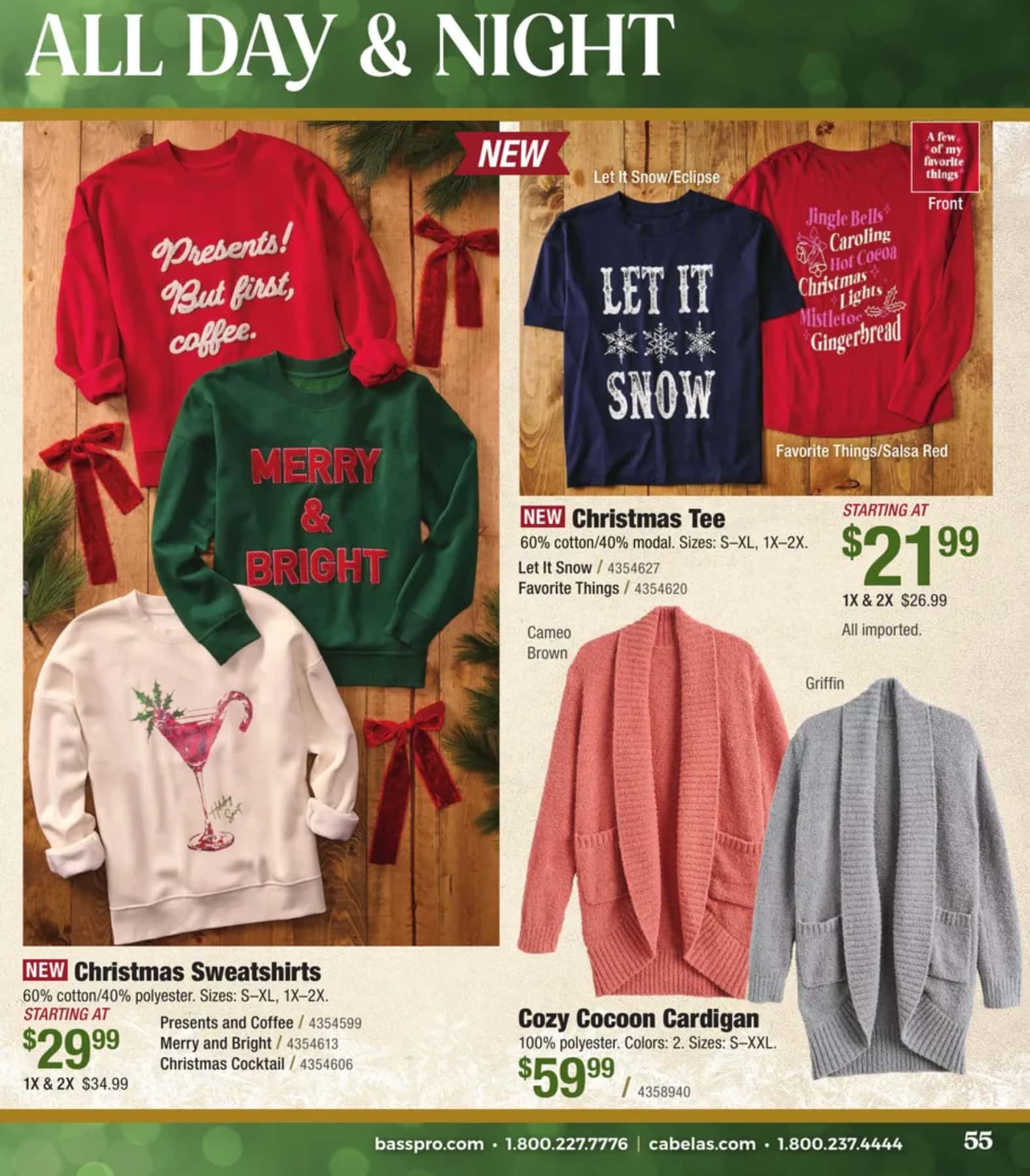 Cabelas and Bass Pro Christmas Catalog 2025