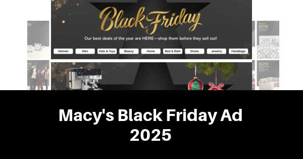 Macy's Black Friday Ad 2025