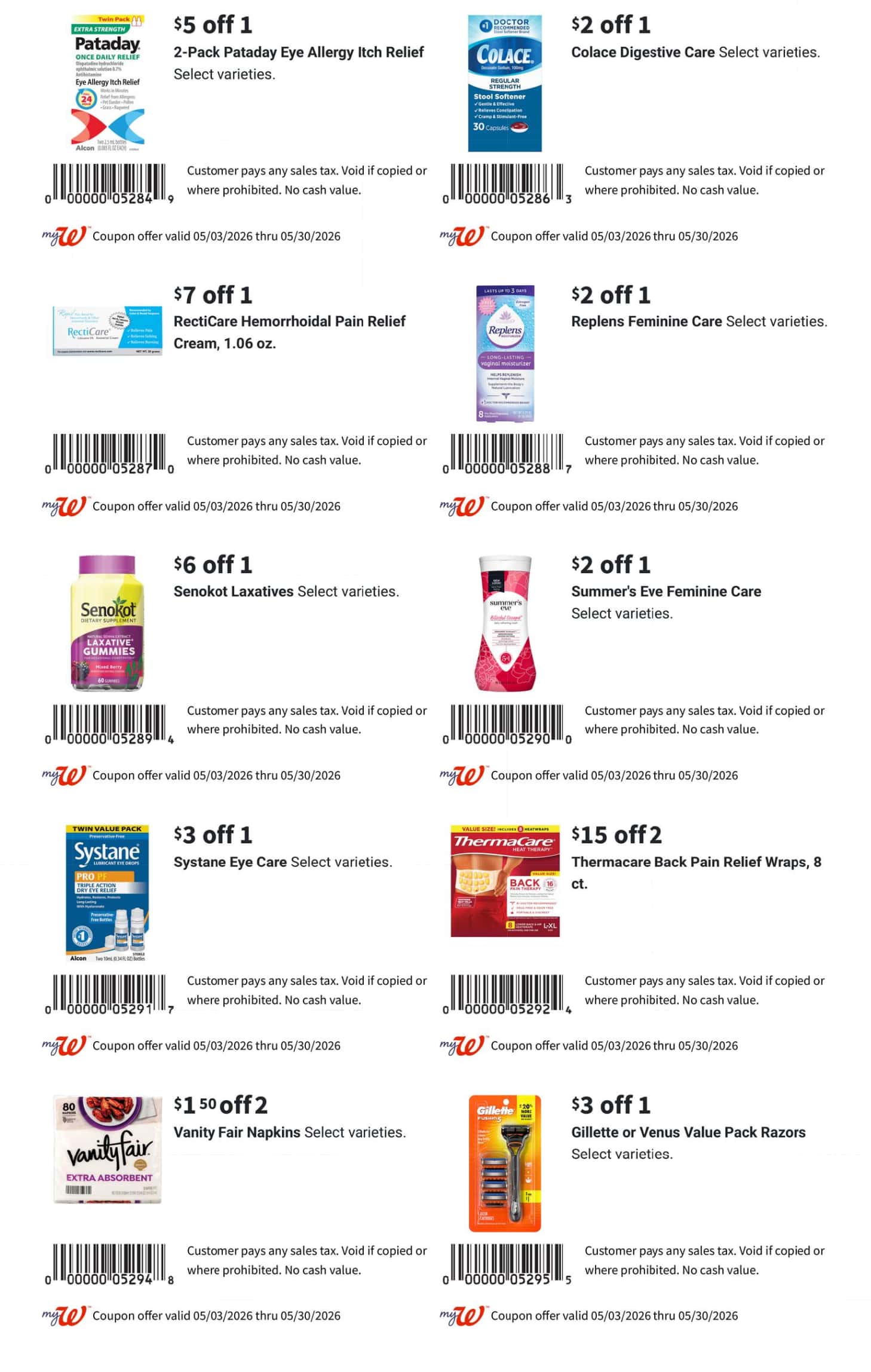 Walgreens May Coupon Book