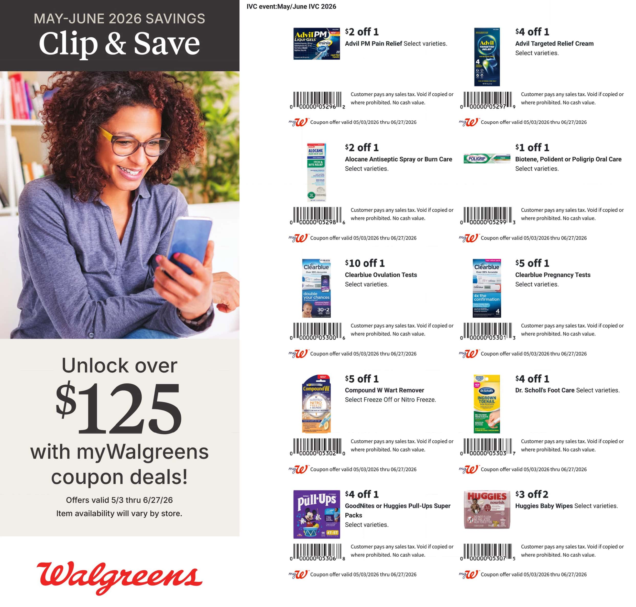 Walgreens May Coupon Book