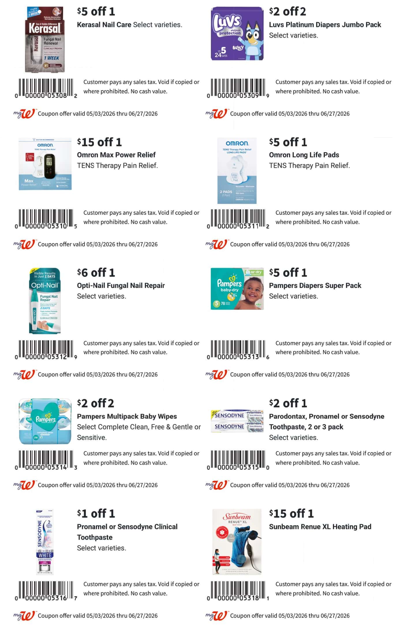 Walgreens May Coupon Book