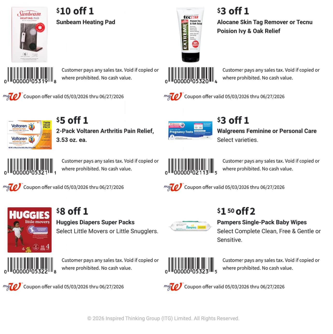 Walgreens May Coupon Book