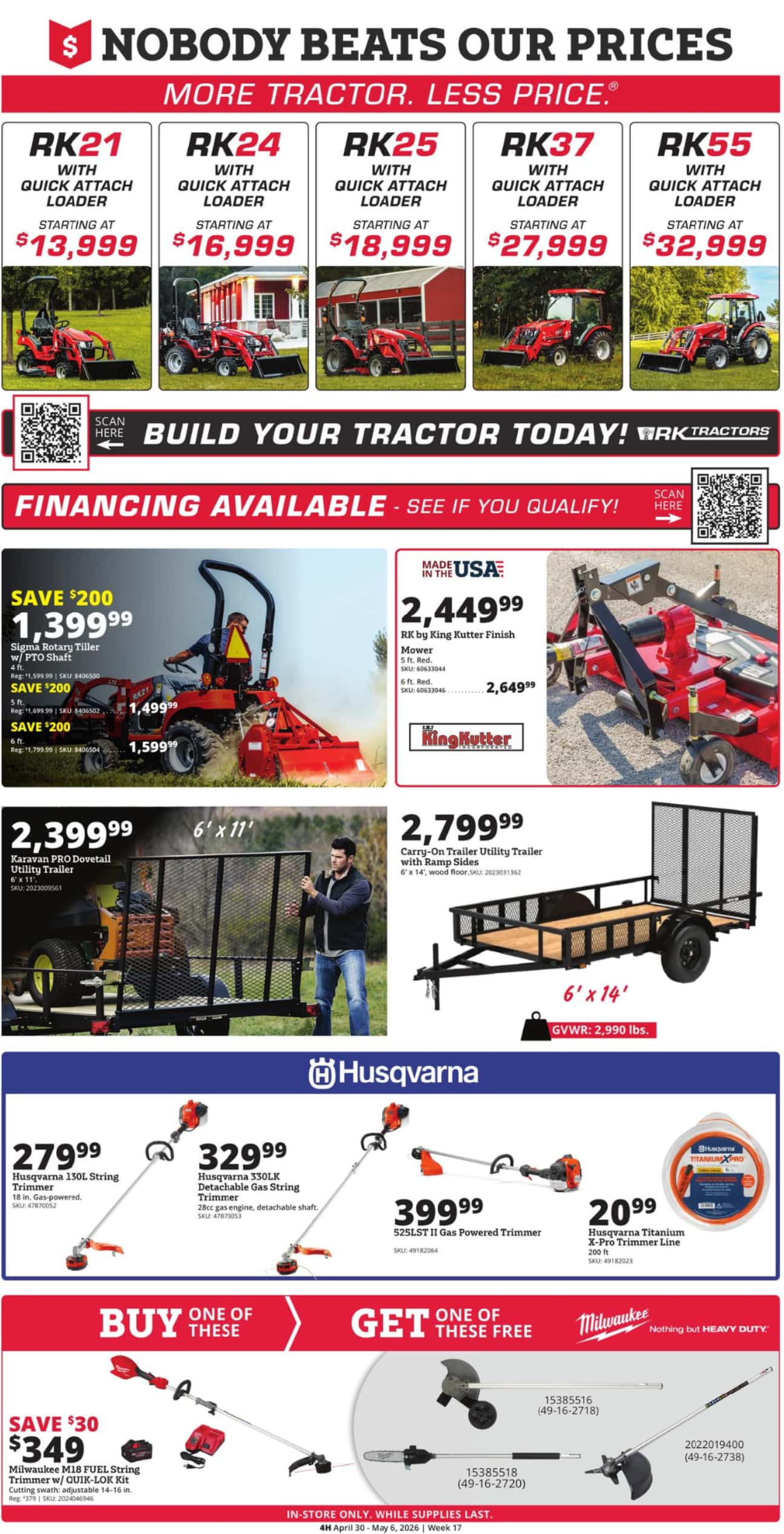 Rural King weekly ad preview