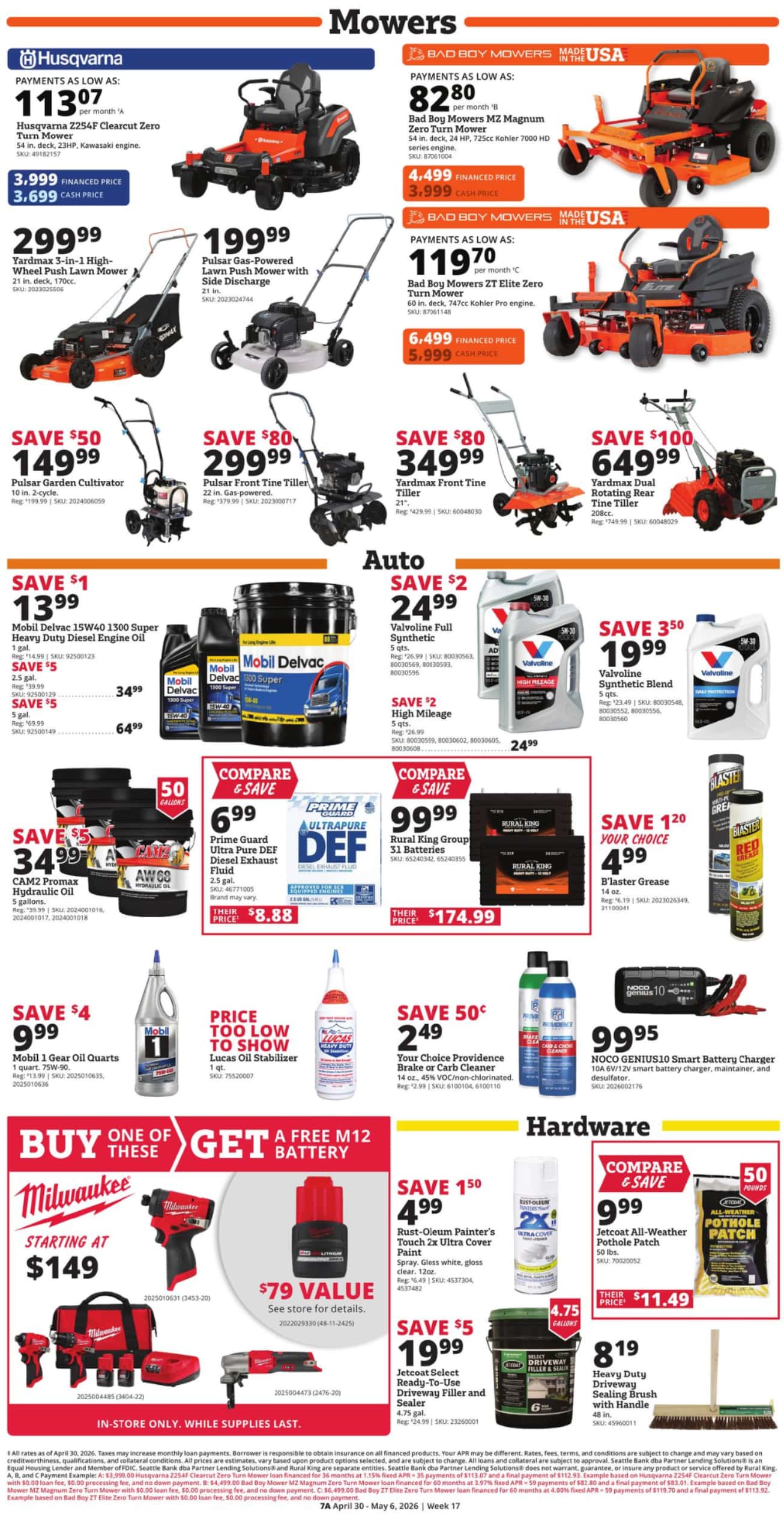 Rural King weekly ad preview