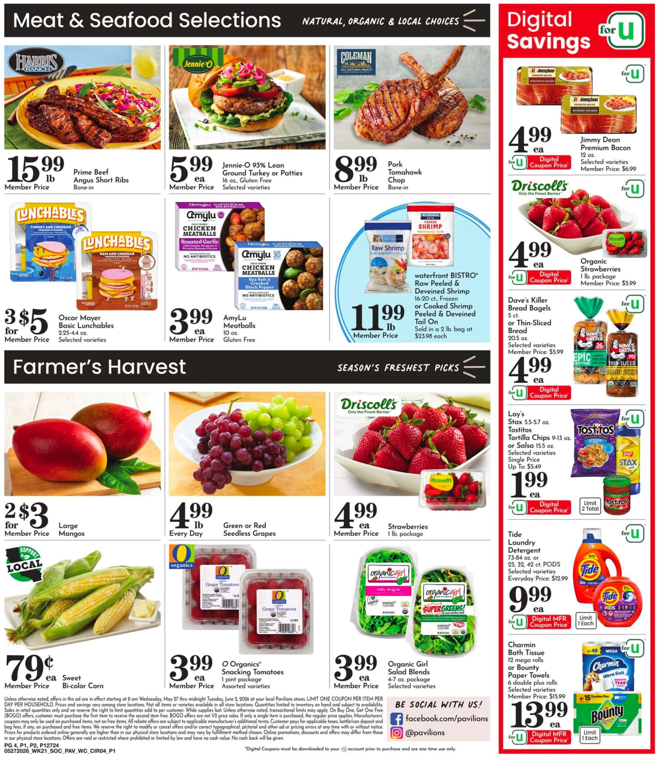 Pavilions Weekly Ad (7/15/26 – 7/21/26) Early Ad Preview