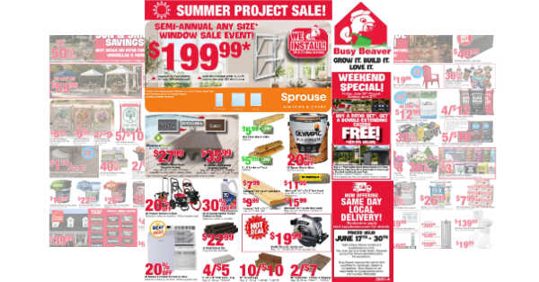 Busy Beaver Weekly Ad (6/17/26 – 6/30/26) Preview!