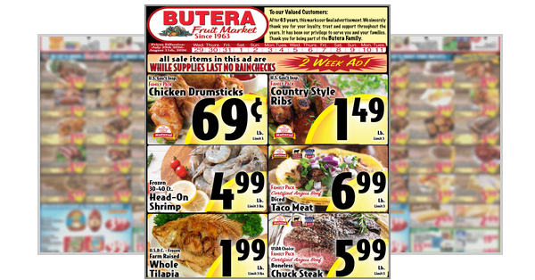 Butera Weekly Ad (7/29/26 – 8/11/26) Early Preview
