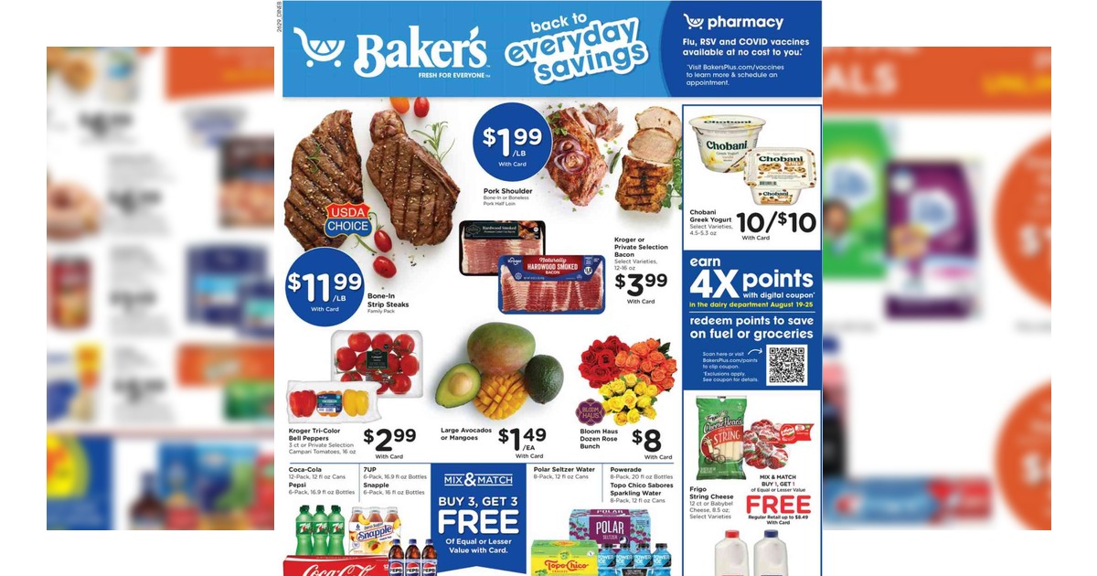 Baker’s Weekly Ad (8/26/26 – 9/1/26) Early Preview