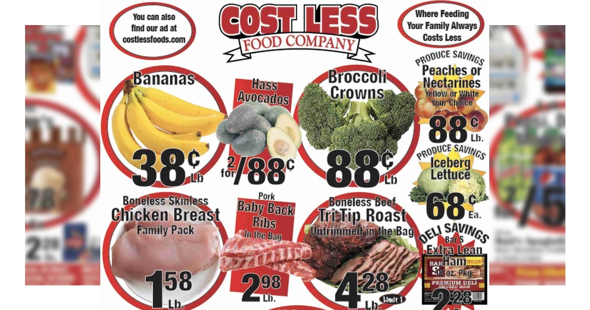 Cost Less Weekly Ad (8/26/26 – 9/1/26) Preview