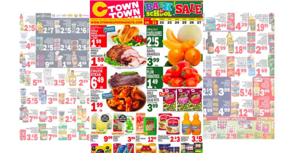Ctown Circular (8/28/26 – 9/3/26) Weekly Flyer Preview