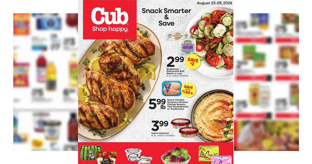Cub Foods Weekly (8/23/26 – 8/29/26) Ad Preview!