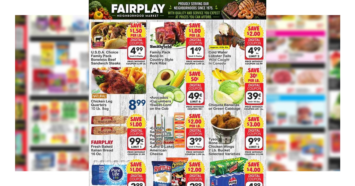 Fairplay Weekly Ad (8/26/26 – 9/1/26) Preview