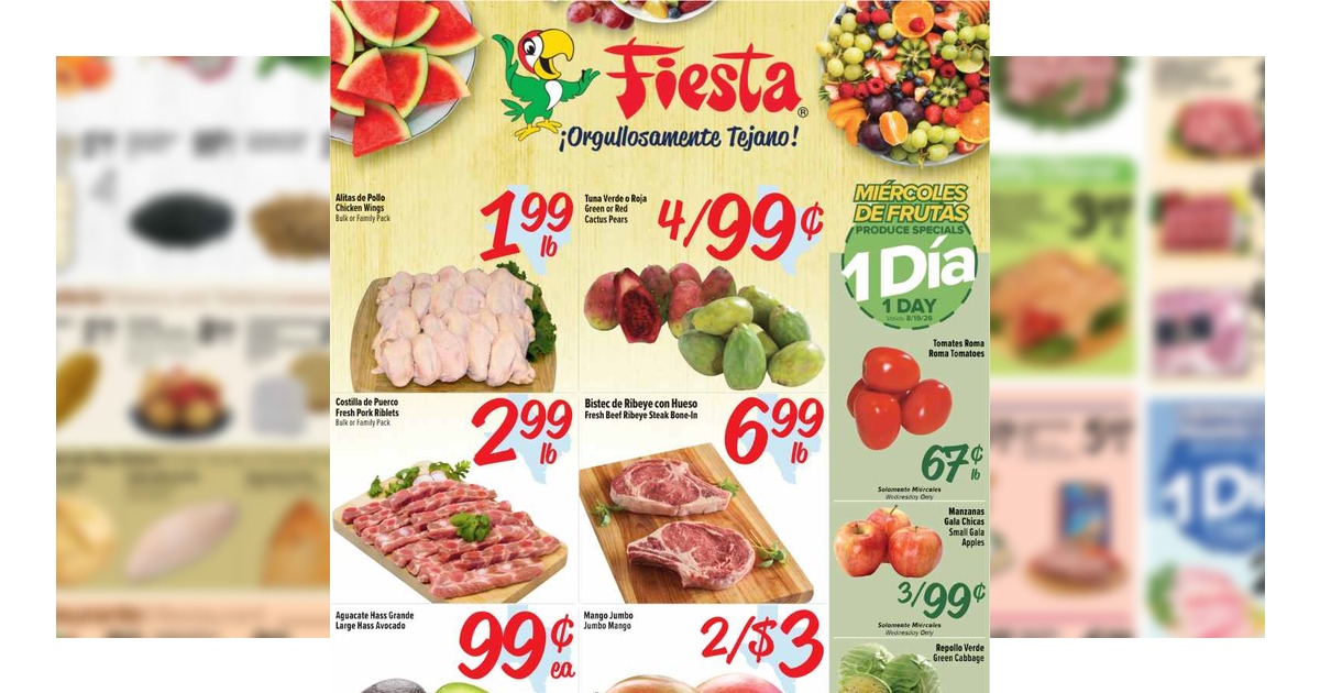 Fiesta Weekly (8/26/26 – 9/1/26) Ad Preview