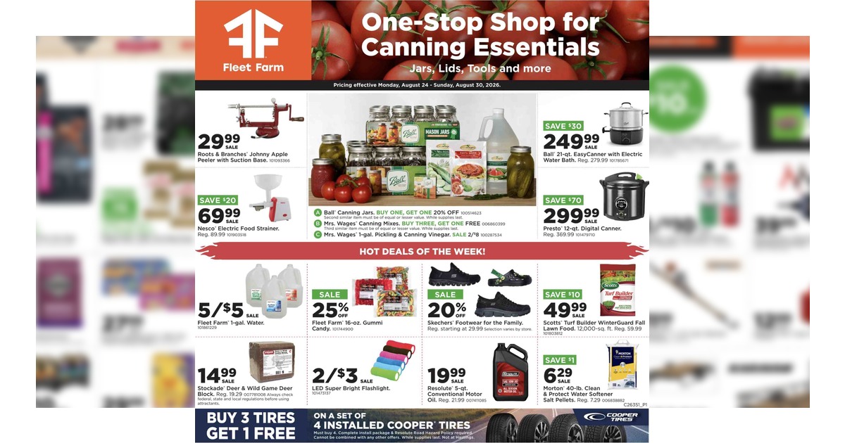 Fleet Farm Weekly Ad (8/24/26 – 8/30/26) Preview!