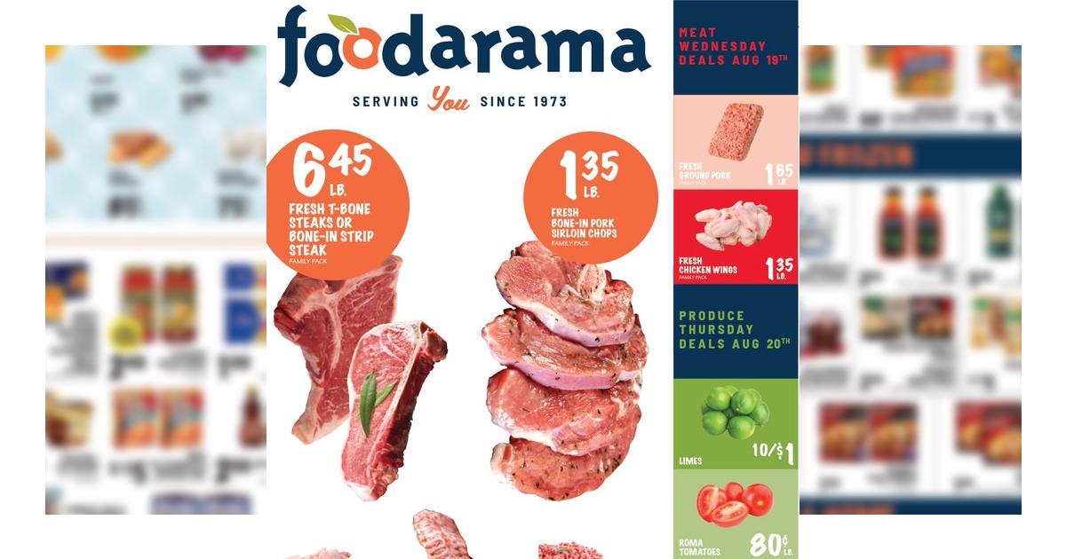 Foodarama Weekly Ad (8/26/26 – 9/1/26) Early Preview