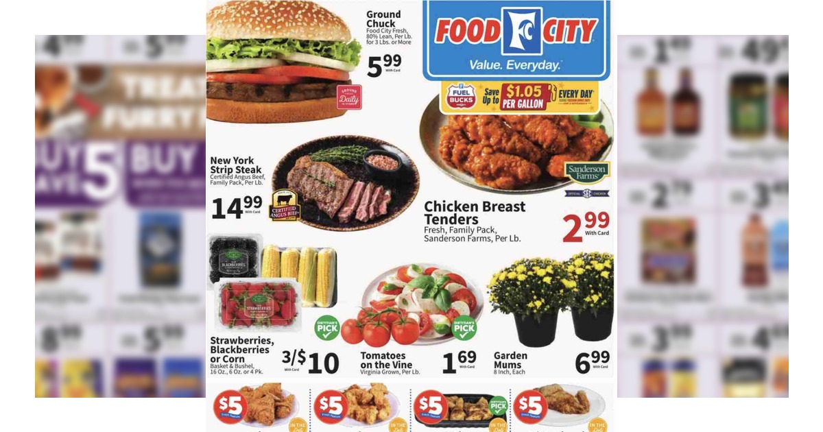 Food City Weekly (8/26/26 – 9/1/26) Ad Preview