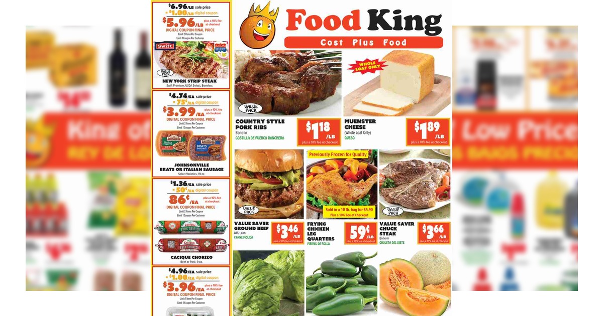 Food King Ad (9/2/26 – 9/8/26) Weekly Preview