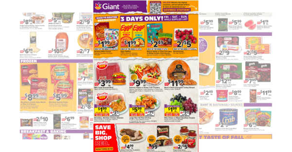 Giant Weekly Ad (8/28/26 – 9/3/26) Early Ad Preview