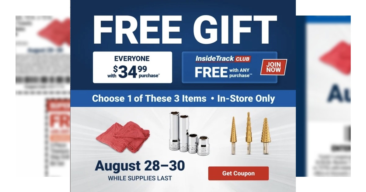 Harbor Freight Sales Flyer (8/28/26 – 8/30/26) Coupons Preview