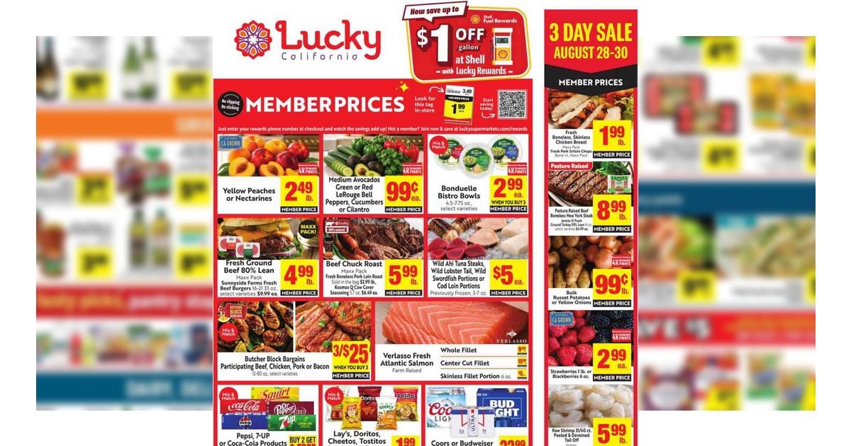 Lucky Supermarkets Weekly Ad (8/26/26 – 9/1/26) Preview
