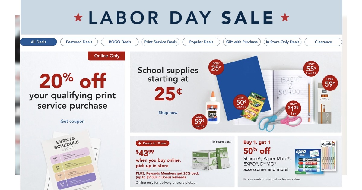 Office Depot Weekly Ad (8/30/26 - 9/5/26) Preview!