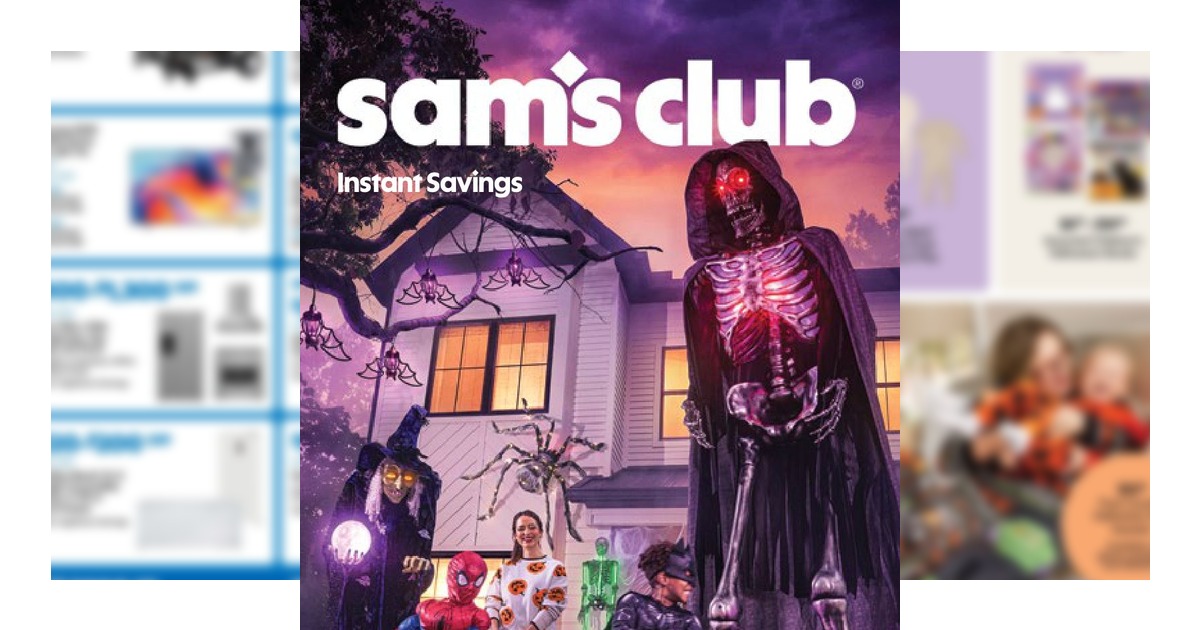 Sam’s Club Instant Savings Book (8/26/26 - 9/20/26) September Ad!