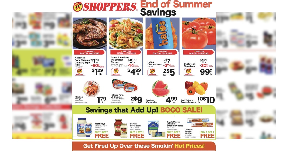 Shoppers Weekly Ad (8/27/26- 9/2/26) Preview!